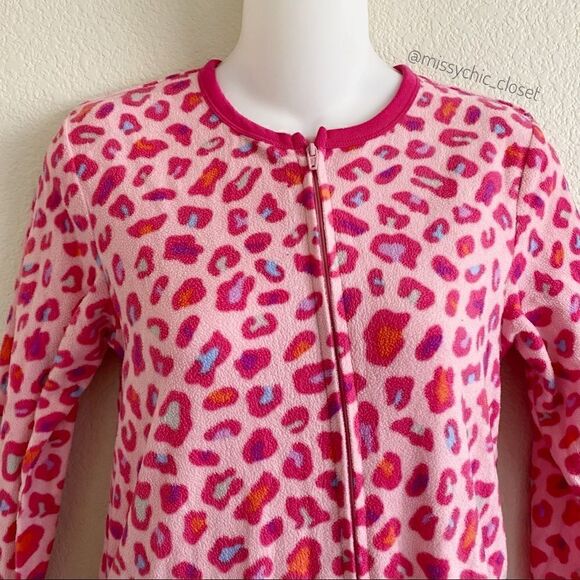 Circo Leopard Jumpsuit Pajama - Picture 2 of 6